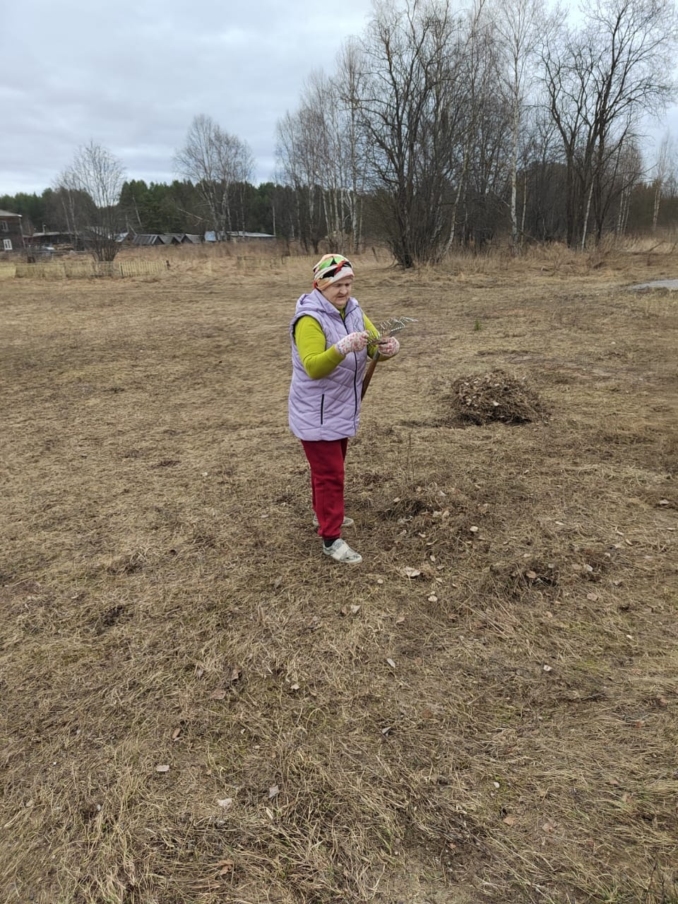 Жители деревни Карасово присоединились к акции #ЧистыйОкруг.