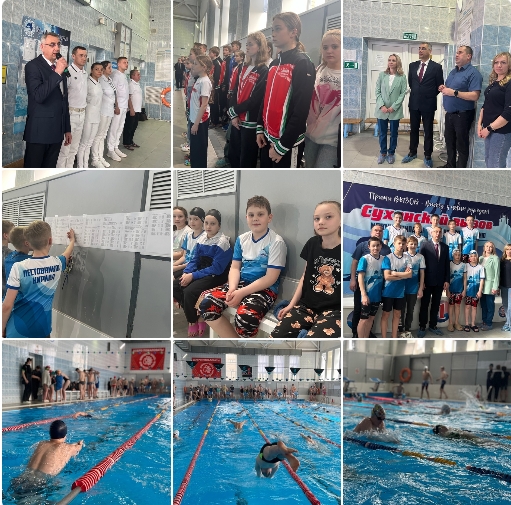 Глава Великоустюгского округа Иван Абрамов дал старт областным соревнованиям по плаванию «Сухонский вызов».