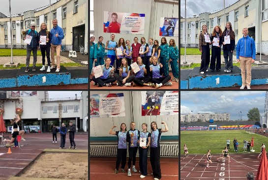 Легкоатлеты Великоустюгского округа — победители Чемпионата Вологодской области.
