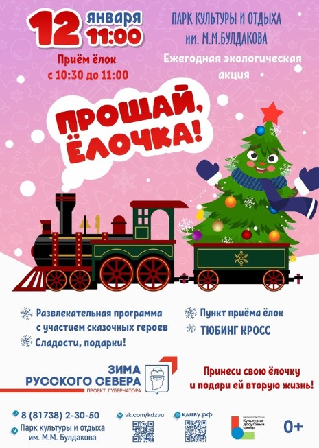 Ежегодная экологическая акция «Прощай ёлочка!» уже в эти выходные.
