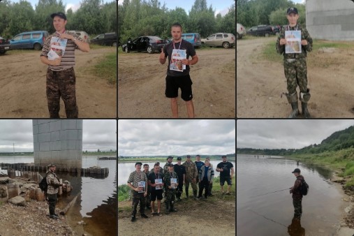 На выходных в нашем городе прошли соревнования рыбаков на Кубок Великого Устюга по спиннингу с берега.