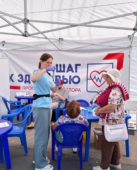 Завтра жители города Красавино смогут проверить свое здоровье в &quot;Городке здоровья&quot;.