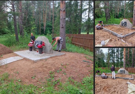 В Бобровниково дан старт работам по обустройству памятника землякам, эвакуированным из блокадного Ленинграда.