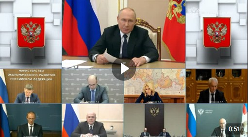 Владимир Путин провёл совещание по вопросам формирования федерального бюджета на 2024 год и на плановый период 2025 и 2026 годов.