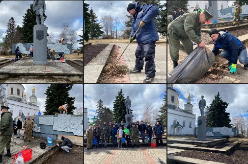 В рамках двухмесячника по благоустройству, объявленного врио Губернатором Вологодской области Георгием Филимоновым, в округе стартовали субботники.