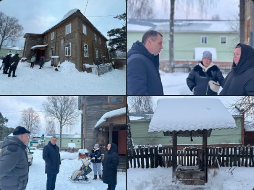 Сегодня утром глава Великоустюгского округа был на выезде по обращению в социальных сетях врио Губернатора Георгия Филимонова.