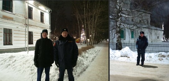 И снова на посту.