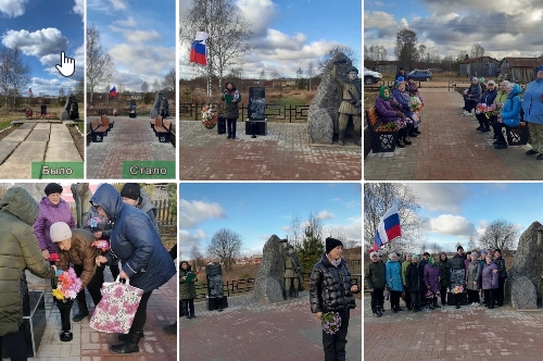 Глава округа Иван Абрамов: В поселке Северный открыли обновленный памятник участникам Великой Отечественной Войны..