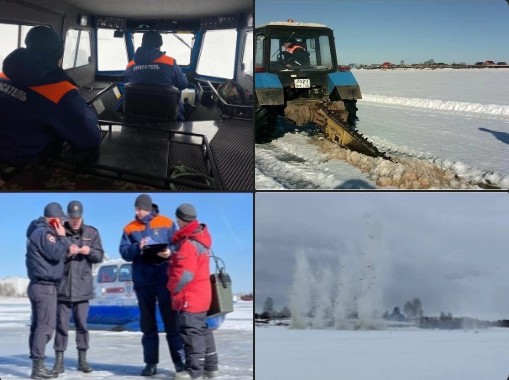 На Вологодчине в реках и озерах увеличивается уровень воды. Водоемы готовы к вскрытию льда.