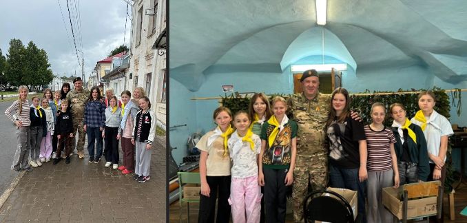 На днях в штаб гуманитарной помощи «Своих не бросаем» заглянул военнослужащий с позывным «Опер»..