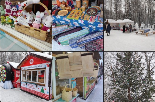 Новогодняя ярмарка распахнула свои двери для устюжан и гостей города.