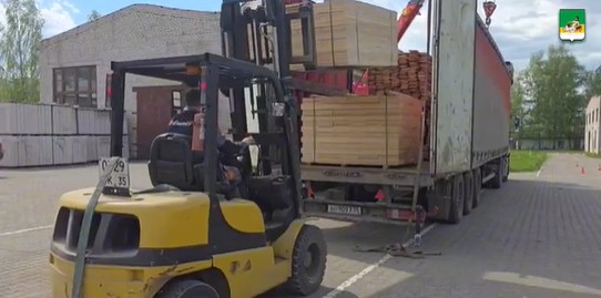 Сегодня очередная партия гуманитарного груза отправилась в зону специальной военной операции.
