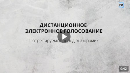 Тестируйте возможности платформы дистанционного электронного голосования.