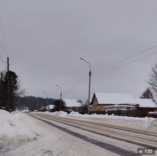 В Красавино продолжается установка новых светильников в рамках энергосервисного контракта.