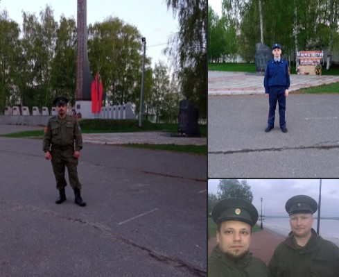 Казаки продолжают следить за порядком в городе. Казаки продолжают следить за порядком в городе.
