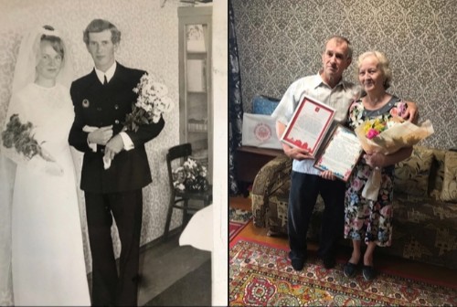 Вчера золотой юбилей, 50 лет совместной жизни, отметила прекрасная семейная пара из поселка Новатор: Борис Александрович и Зоя Александровна Мусинские. Вчера золотой юбилей, 50 лет совместной жизни, отметила прекрасная семейная пара из поселка Новатор: Борис Александрович и Зоя Александровна Мусинские.