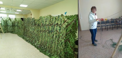 Вот такую очередную маскировочную сеть сплели участницы клуба "Ветеран" Ломоватского теротдела для отправки в зону СВО. Вот такую очередную маскировочную сеть сплели участницы клуба "Ветеран" Ломоватского теротдела для отправки в зону СВО.