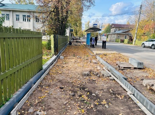 Обновленная пешеходная зона скоро появится на одном из центральных маршрутов Великого Устюга. Обновленная пешеходная зона скоро появится на одном из центральных маршрутов Великого Устюга.