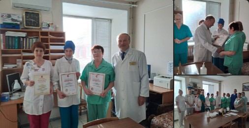 Заслуженные награды в торжественной обстановке с уважением и признательностью за заслуги в деле охраны здоровья населения, высокий профессионализм, многолетний добросовестный труд от Губернатора Вологодской области Олега Кувшинникова. Заслуженные награды в торжественной обстановке с уважением и признательностью за заслуги в деле охраны здоровья населения, высокий профессионализм, многолетний добросовестный труд от Губернатора Вологодской области Олега Кувшинникова.