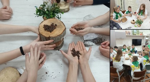 Экоотряд "СОСЕНКА" пополнился новыми членами. Экоотряд "СОСЕНКА" пополнился новыми членами.