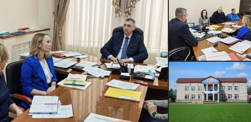 Иван Абрамов и президент региональной Федерации лёгкой атлетики Александр Синицкий обсудили развитие спорта на территории нашего округа. Иван Абрамов и президент региональной Федерации лёгкой атлетики Александр Синицкий обсудили развитие спорта на территории нашего округа.