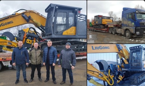 Великоустюгский лесхоз приобрёл экскаватор гусеничный «LiuGong CLG922E» с харвестерной головкой. Великоустюгский лесхоз приобрёл экскаватор гусеничный «LiuGong CLG922E» с харвестерной головкой.