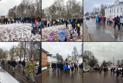 Устюжане присоединились к Всероссийской акции "10 000 шагов к жизни". Устюжане присоединились к Всероссийской акции "10 000 шагов к жизни".