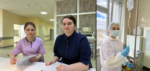 Студенты-медики проходят практику на базе Вологодской областной детской клинической больницы. Студенты-медики проходят практику на базе Вологодской областной детской клинической больницы.