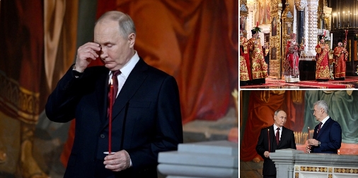Президент Владимир Путин поздравил православных христиан и всех граждан России, отмечающих Пасху – Светлое Христово Воскресение. Президент Владимир Путин поздравил православных христиан и всех граждан России, отмечающих Пасху – Светлое Христово Воскресение.