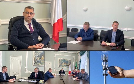 Глава Великоустюгского округа Иван Абрамов провел рабочую встречу с директором Вологодского филиала ПАО «Ростелеком» Евгением Забродиным. Глава Великоустюгского округа Иван Абрамов провел рабочую встречу с директором Вологодского филиала ПАО «Ростелеком» Евгением Забродиным.