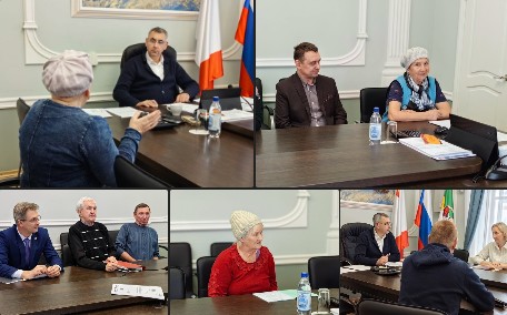 Глава округа Иван Абрамов: Провёл личный приём граждан. Глава округа Иван Абрамов: Провёл личный приём граждан.